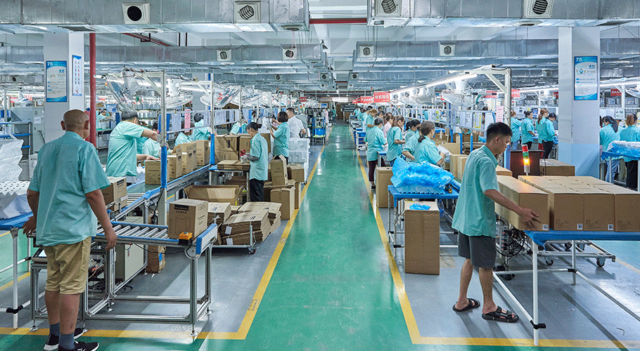 總裝車間生產線